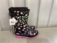 Girls  Rubber Boots Size 2