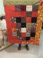 HAND MADE QUILT - REVERSIBLE
