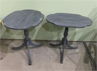 2 REFURBISHED SMALL TABLES