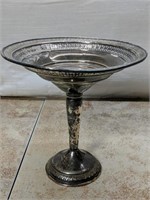 Vintage 'Lord Silver' Sterling Weighted Dish