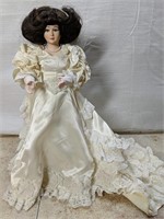 Antique Gambina Bride Doll 16"