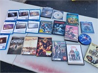 Blu-ray and DVDs
