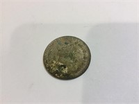 Old Mexican silver dollar
