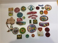 Vintage 1970s Boy Scout patches