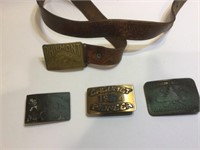 Vintage Boy Scout belt buckles