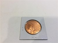 1 oz .999 fine copper bullion Eagle