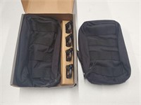 2 Pack Molle Tactical Bags and Clips