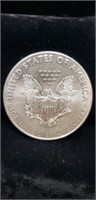 1oz of Pure Silver. American Silver Eagle D