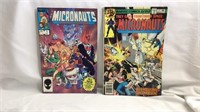 Marvel Comics First Issue  The Micronauts #1 & 3