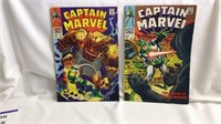 Marvel comics Captain Marvel #6 & 7