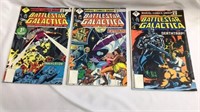 Marvel Comics Battlestar Glactica Issue 1, 2, & 3