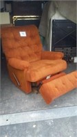 UPHOLSTERED RECLINER, GOOD, CLEAN COND