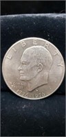 Centennial Eisenhower Dollar Coin.