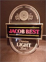 Jacobs Best Lighted Sign
