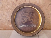 Lowenbrau Barrel Head Light