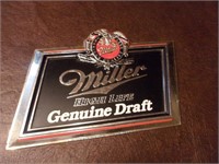 Miller Genuine Draft Display Sign