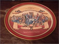 Miller "Birth of a Nation" Serving Tray
