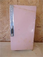 Vintage Pink Tin "Nassau" Refrigerator ~ 1948
