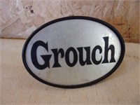 "Grouch" Trailer Hitch Plug Cover