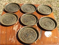 Set of 6 Bronze Coasters