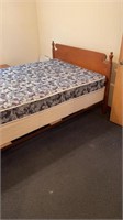 Double bed and mattress set