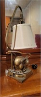 Vintage Brass elephant lamp