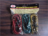New 6pc Assorted Eastic Bungee Cords