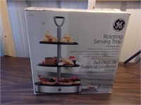 New GE Rotating Serving Tray