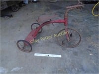 Antique Iron Tricycle