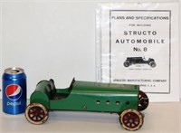 1919 Structo #8 Green Dragon Speed Car Toy