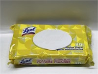 80WIPES LYSOL DISINFECTING WIPES