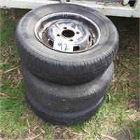 3 x 4 Stud Wheels to Suit Trailer