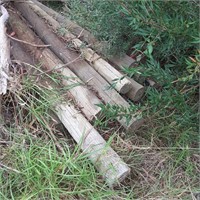 Approx 4  Treated Pine Posts