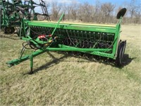 John Deere 8350 end wheel drill, Grass Seed Attach