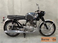 1962 Honda CB72 250cc Motor Bike