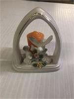 Dove Candle Holder w/candle