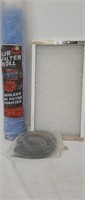 Air filter roll
14x25x1 filters x 2
Weather