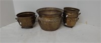 Brass pots
1-9.25 in
1-6.25 in
1- 5.5 in