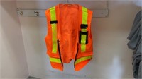 Reflective safety vest, size Large