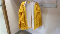 Medium zip up PVC jacket/rain jacket
