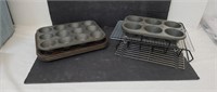 Muffin tins and cooling racks
3 regular size