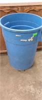 Recycle container on 4 castors, 37 in