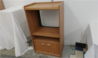 Retro wooden tv stand