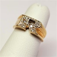 $1600 10K  Diamond(0.05ct) Ring