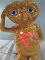 E.T. The Extra Terrestria Mid Century Ceramic Lamp