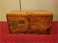 Antique Explosives Crate Box