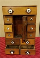 Solid Wood Pharmacy Cabinet