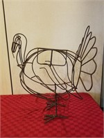 Metal Turkey Sculpture
