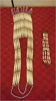 Native American Bone & Bead Necklaces