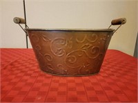 Old Metal Laundry Pail